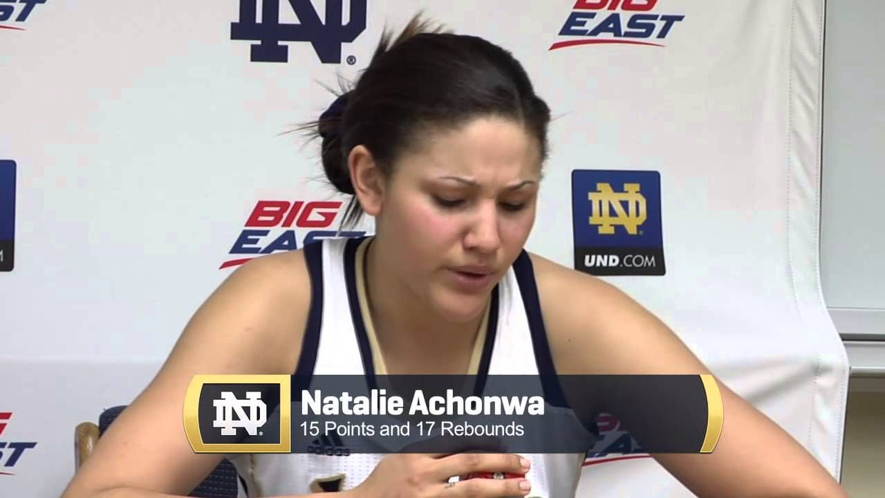 ND Women's Basketball - Purdue Post Game