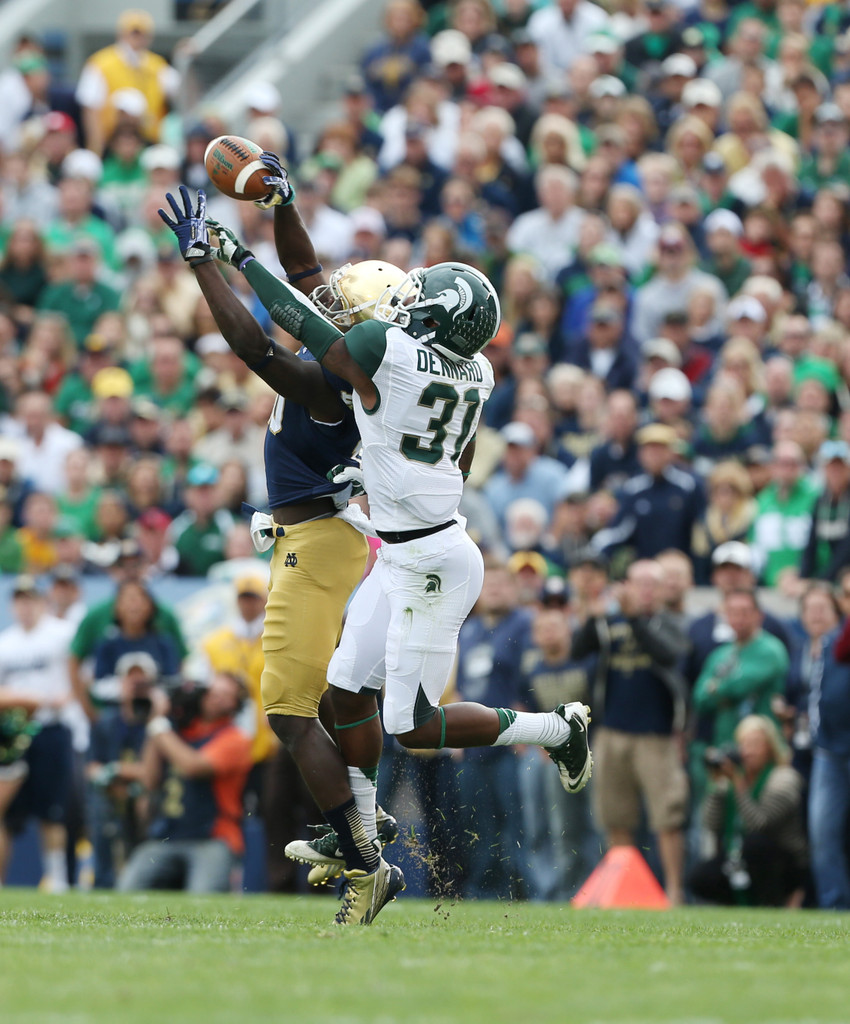 No. 22 Notre Dame vs. Michigan State (USATSI)