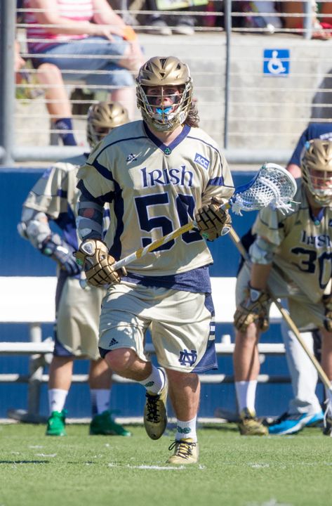 Matt Kavanagh's 75 points (42 goals, 33 assists) in 2014 are a single-season Notre Dame record.