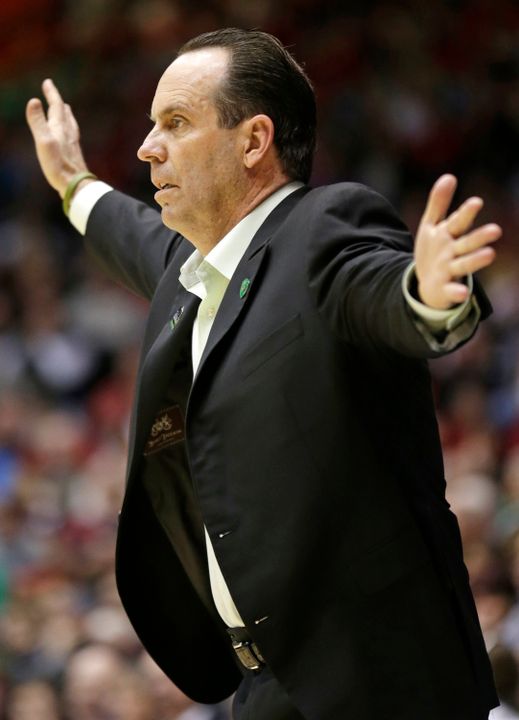 Head coach Mike Brey and the Fighting Irish will face each of the other 14 ACC member schools at least once during the 18-game conference schedule.