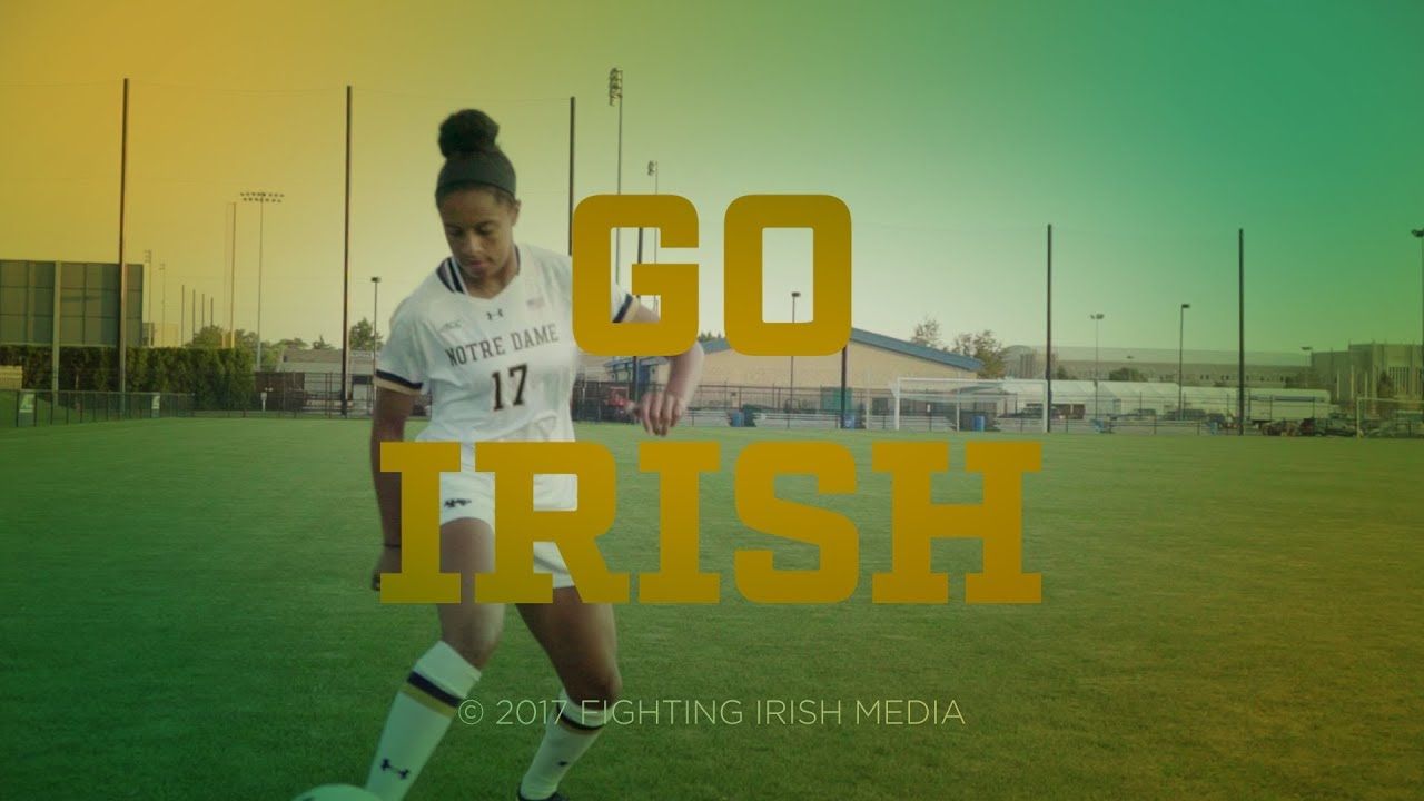 Notre Dame Women's Soccer- Go Irish, Beat Blue Devils
