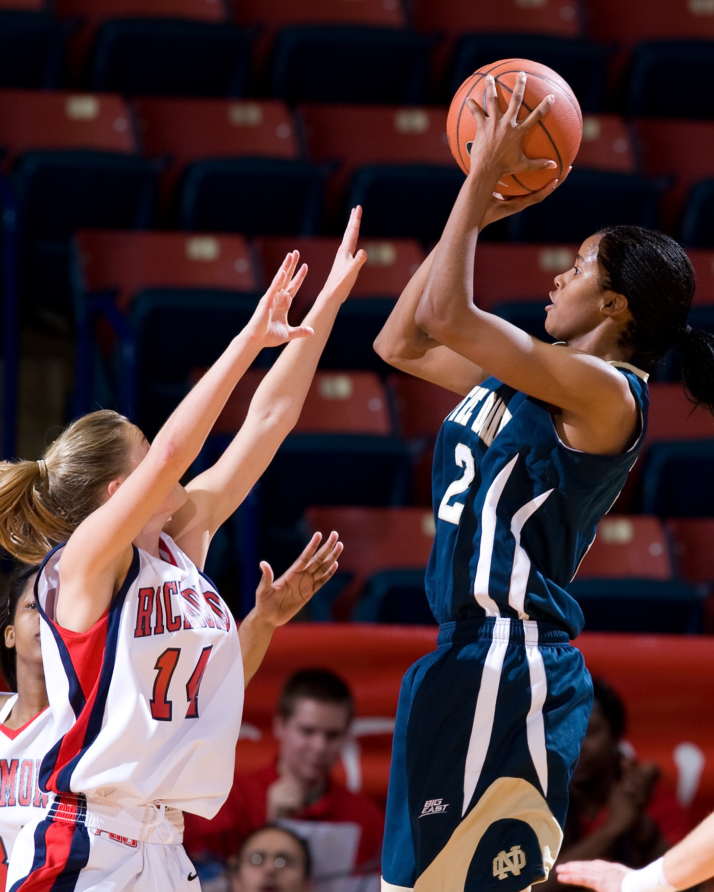 Charel Allen Named To BIG EAST Weekly Honor Roll Notre Dame Richmond Basketball