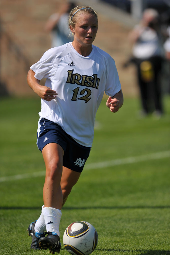 #5/9 Irish Kick Off Second Phase Of Season This Weekend Junior defender/co-captain Jessica Schuveiller was named the Most Outstanding Defensive Player at last year's BIG EAST Championship after helping lead Notre Dame to its 11th conference tournament title.