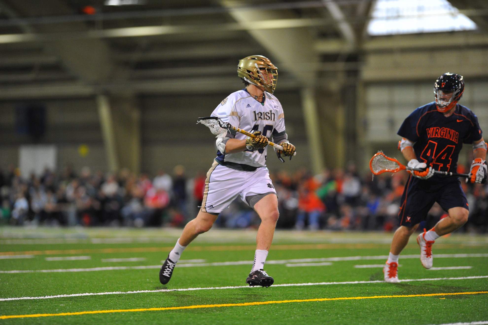 #10 Notre Dame Rolls Past Robert Morris, 15-5 Sergio Perkovic has a team-high nine man-up goals this season. Notre Dame's man-up offense ranks second nationally.
