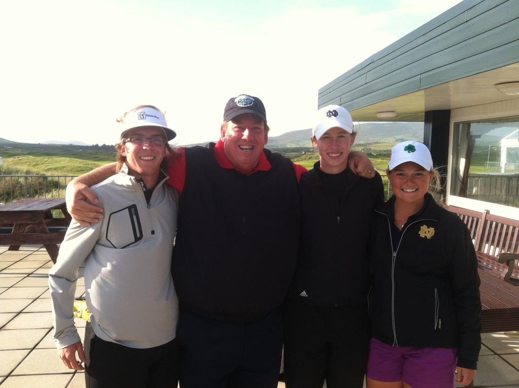 2014 Notre Dame Women's Golf in Ireland