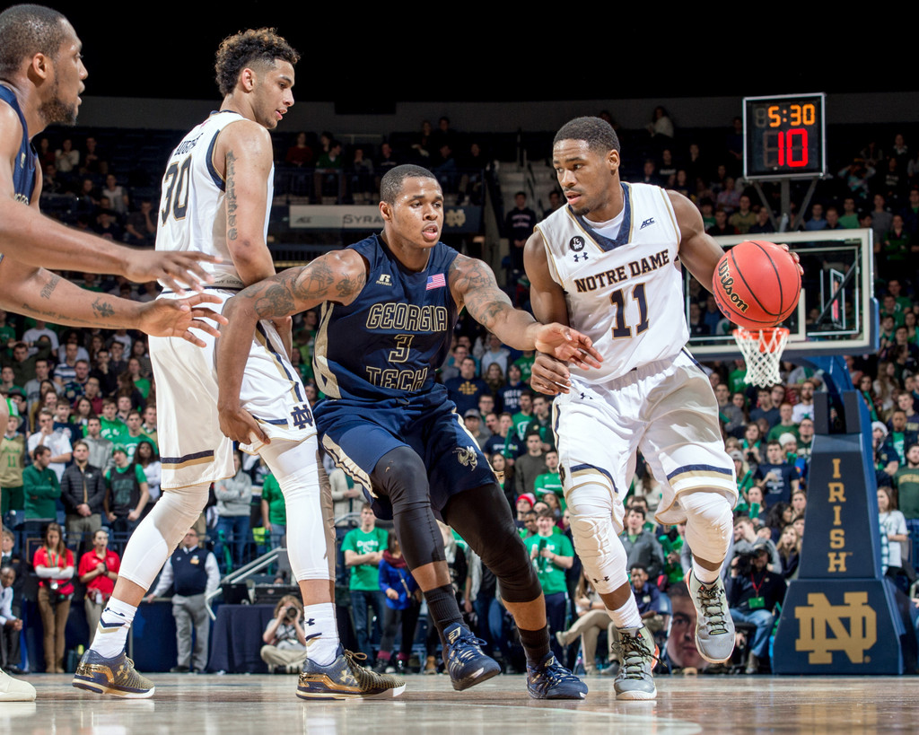 Notre Dame 72, Georgia Tech 64