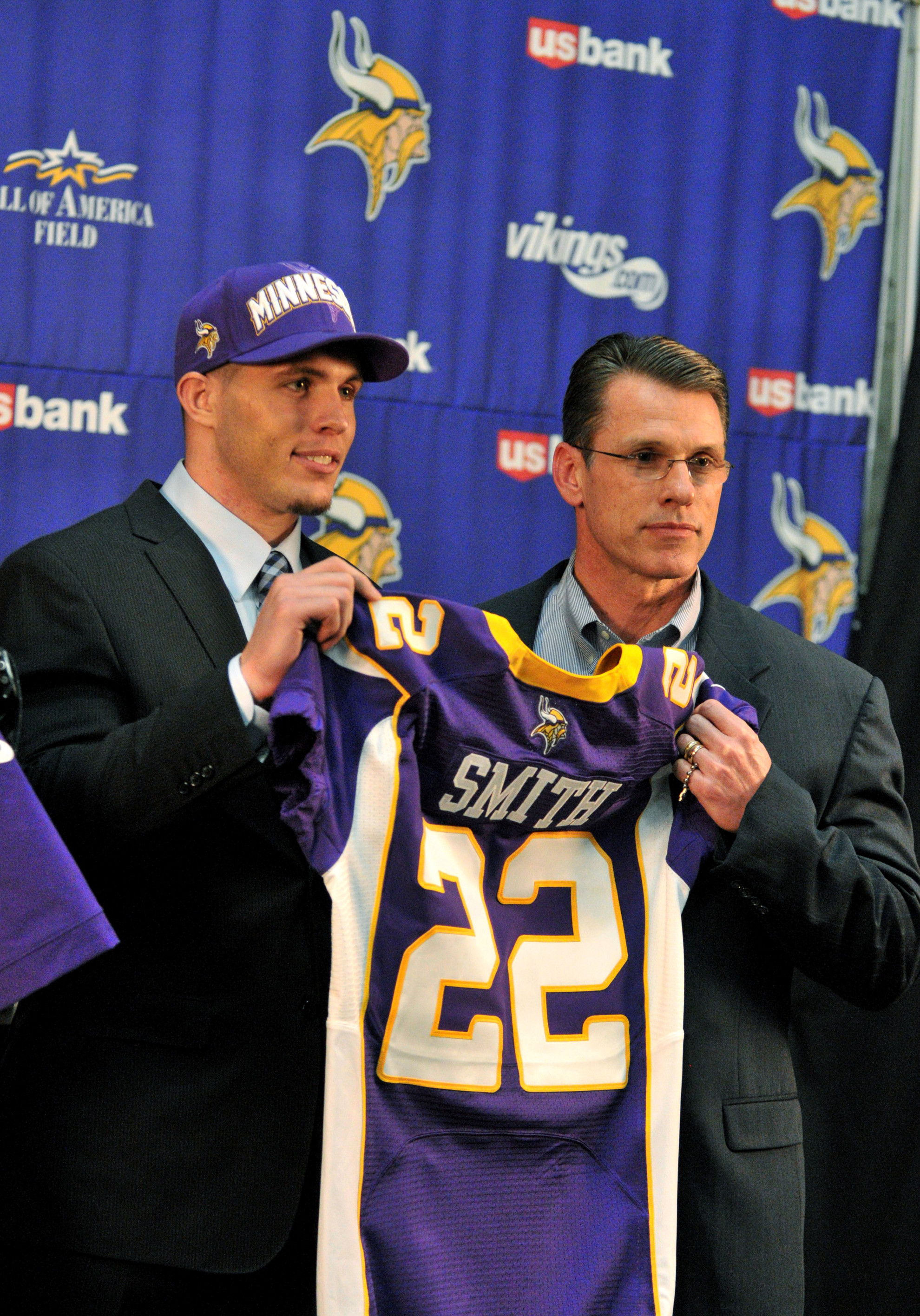 Harrison Smith Selected By Minnesota Vikings With 29th Pick Of First Round In 2012 NFL Draft Draft Vikings Football