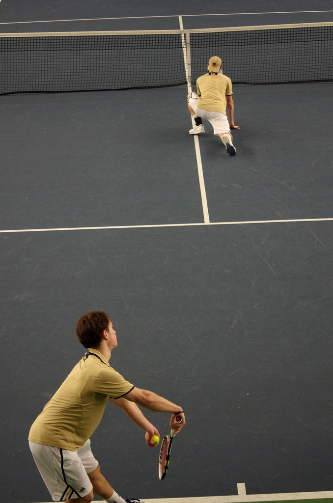 Irish Fall Against North Carolina State On The Road Senior Greg Andrews and sophomore Alex Lawson