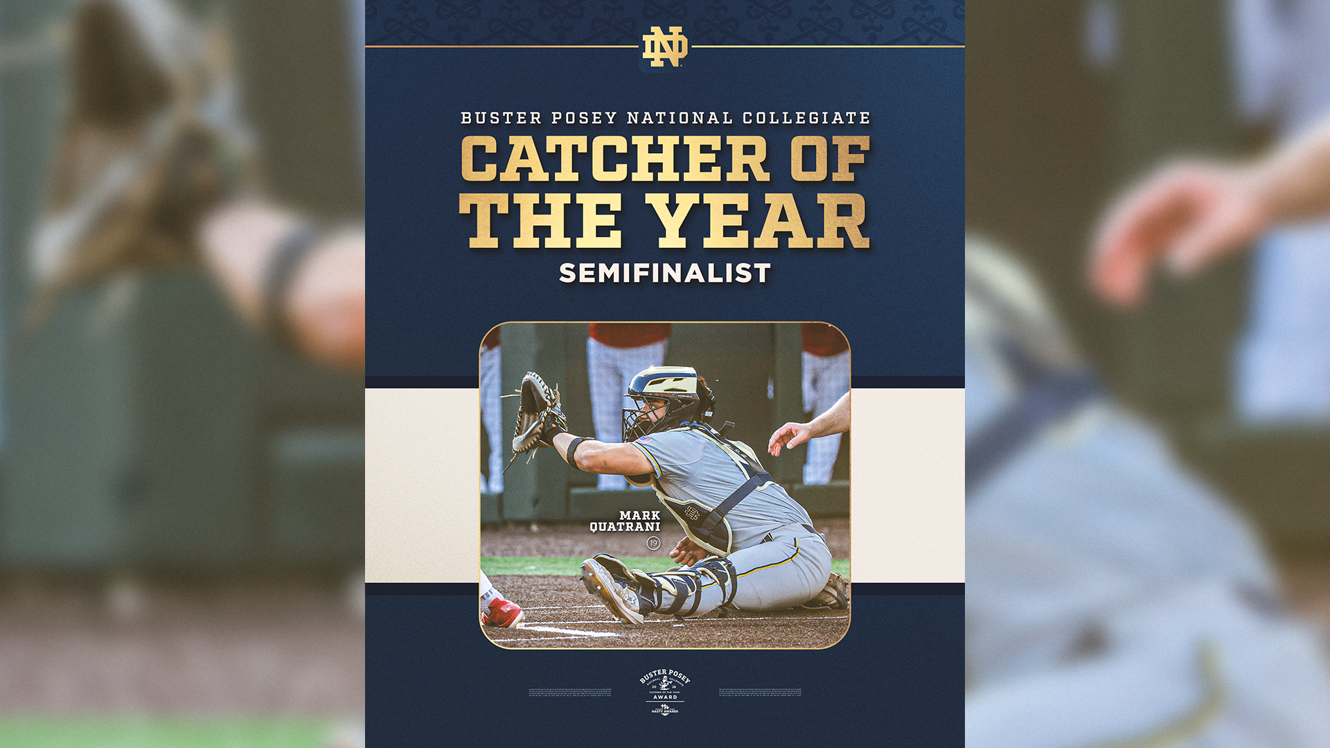 Quatrani Named Buster Posey Collegiate Catcher of the Year Semifinalist Quatrani Named Buster Posey Collegiate Catcher of the Year Semifinalist