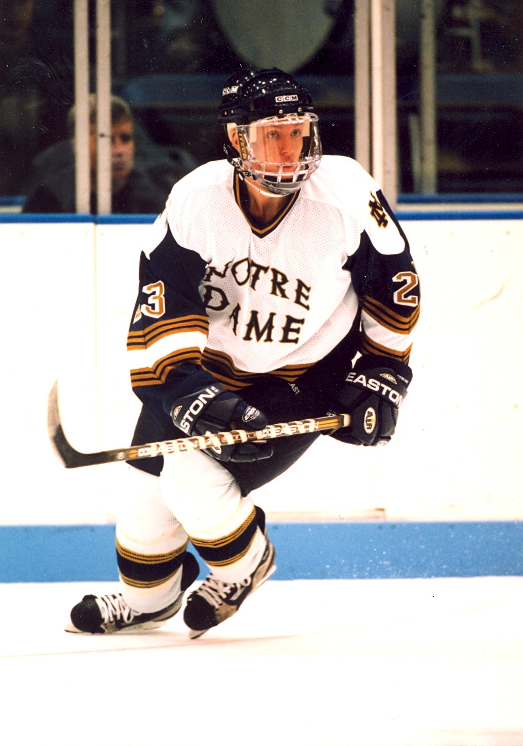 Former Irish Hockey Captain John Wroblewski Named ECHL Co-Coach Of The Year John Wroblewski '03, a four-time monogram winner for the Irish from 1999-03, was named the ECHL co-coach of the year for the 2011-12 season.