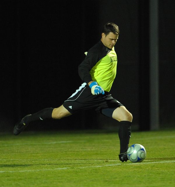 Senior goalkeeper Philip Tuttle made four saves against Northwestern on Wednesday. Tuttle returned to the Irish lineup after missing the first seven games of the season with a knee injury.