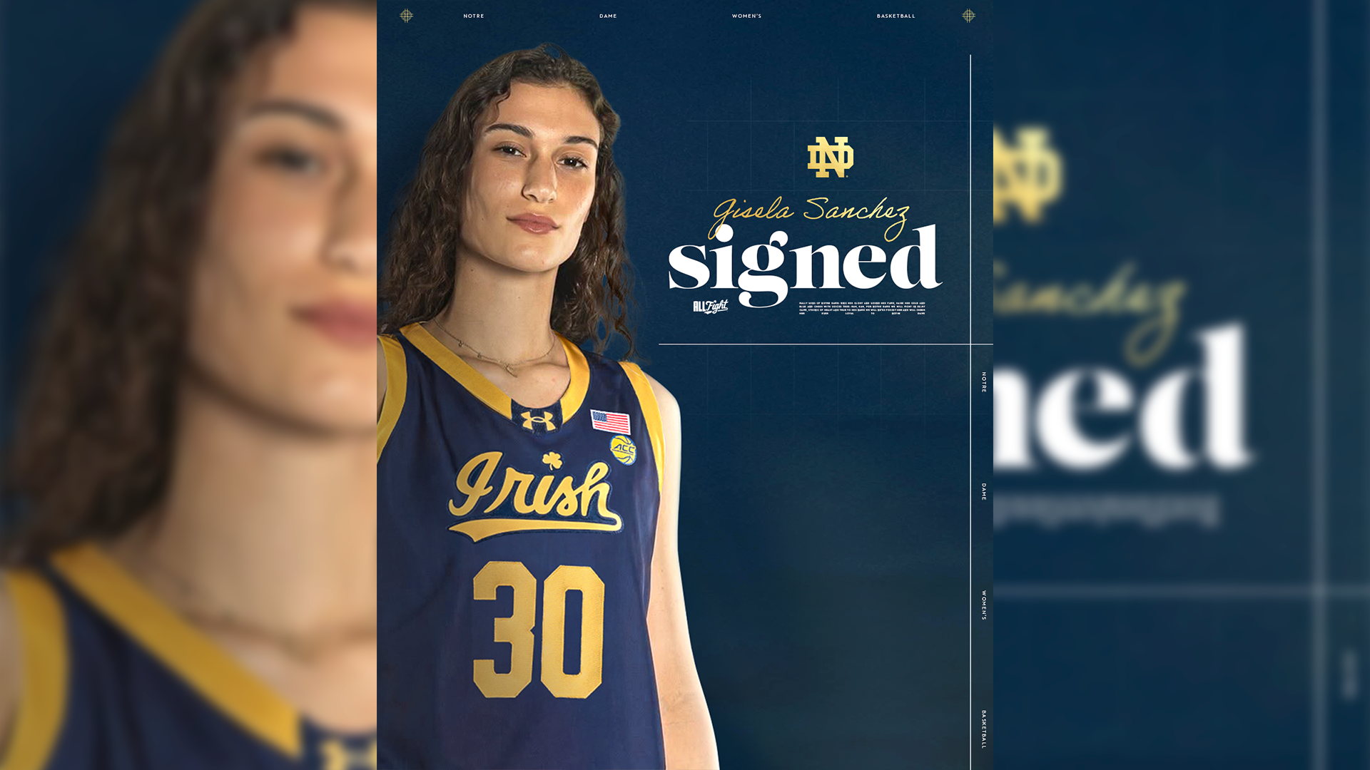Sanchez Joins Notre Dame For Graduate Season Sanchez Joins Notre Dame For Graduate Season