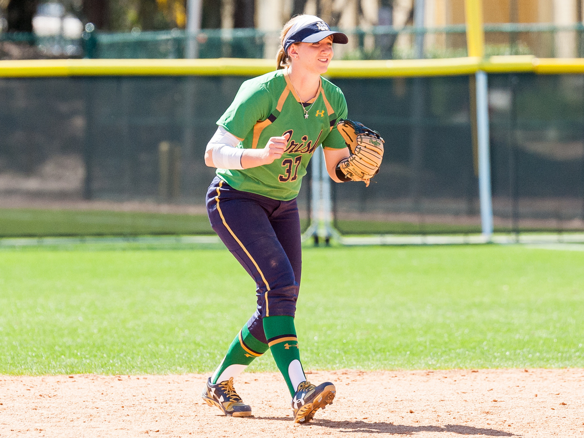 Ali Wester One Of 25 Finalists For NFCA Freshman Of The Year Notre Dame's Ali Wester was named one of the 25 finalists for the Schutt Sports/NFCA Division I National Freshman of the Year award on Thursday