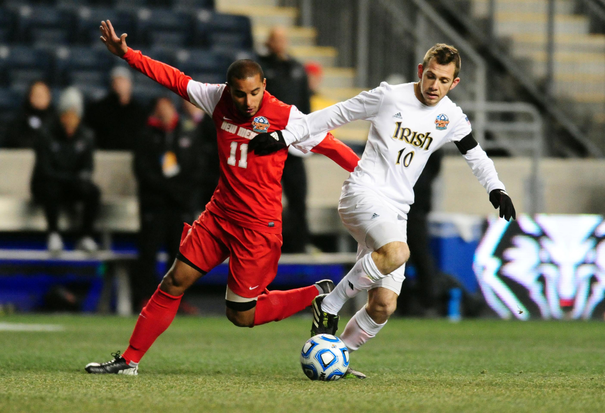 Magnificent Mexico Match A Highlight Of Alumni/Awards Weekend Harrison Shipp added to his awards haul by being named the Notre Dame Monogram Club Team MVP.