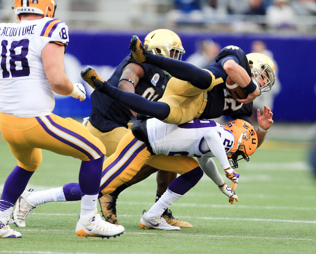 Notre Dame vs. LSU (USATSI)