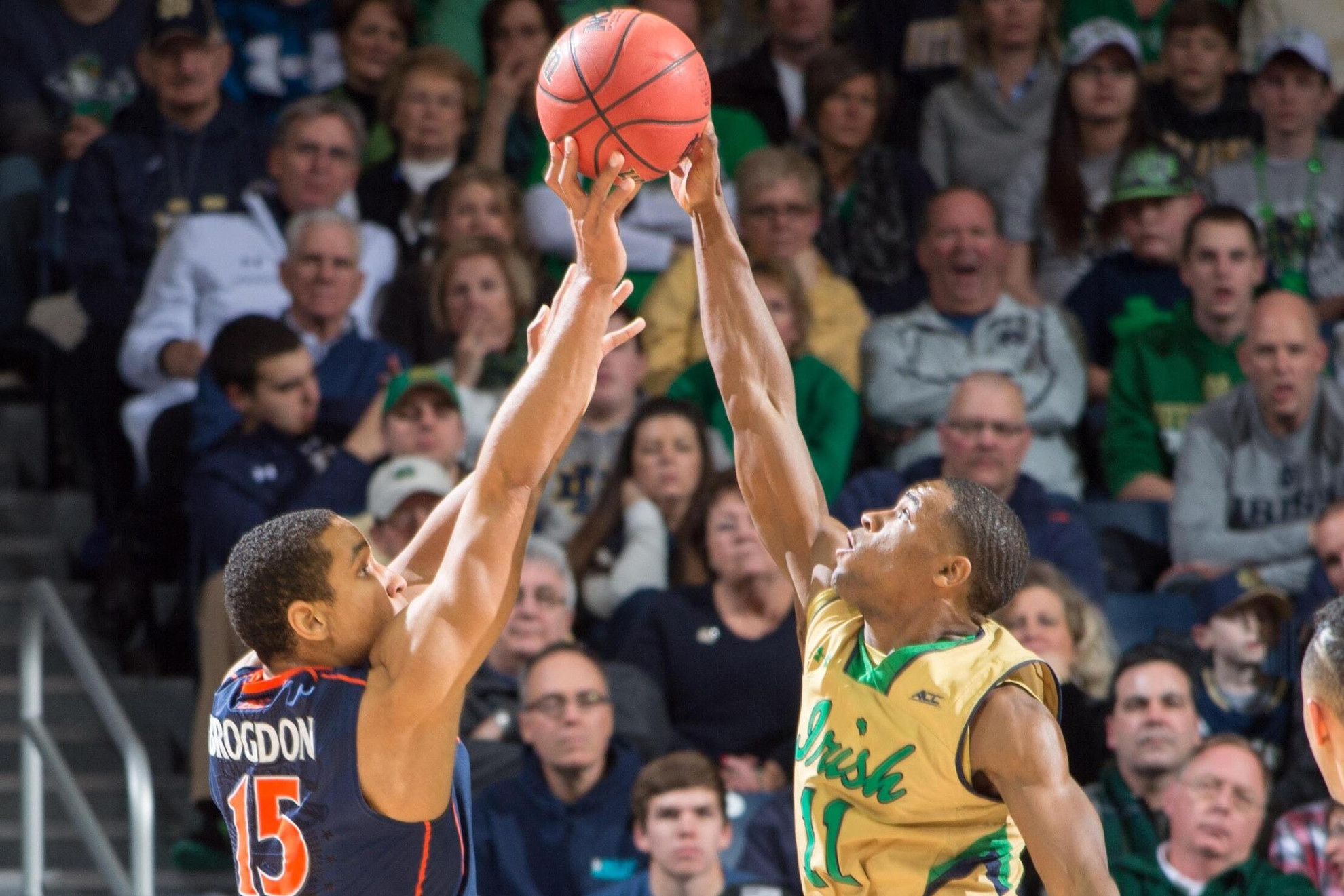 No.13 Notre Dame Falls Short to No. 3 Virginia, 62-56 Demetrius Jackson