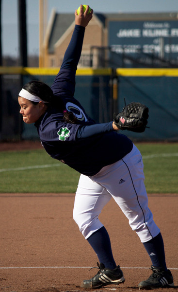 Senior Day A Success For Irish Softball Jody Valdivia