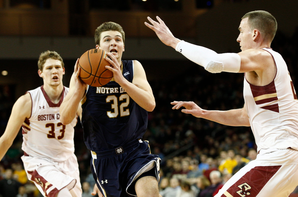 No. 10 Notre Dame at Boston College