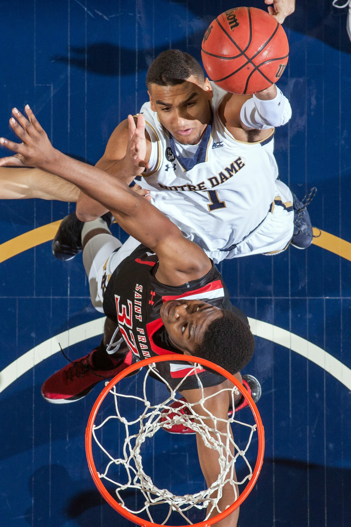 Notre Dame 87, St. Francis 56