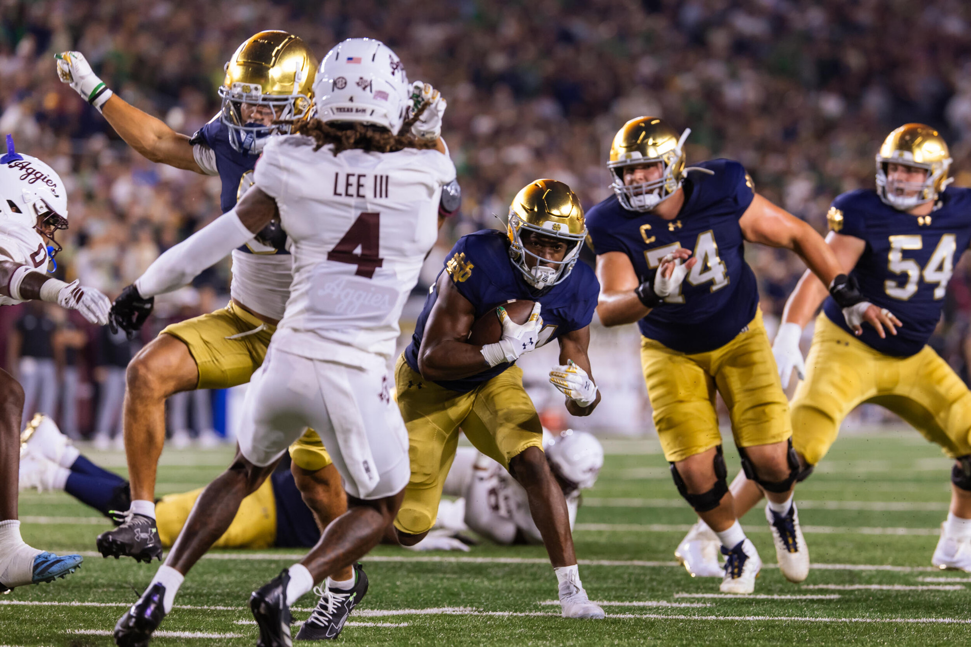 Irish Can’t Survive Back-and-Forth Battle with Texas A&M Irish Can’t Survive Back-and-Forth Battle with Texas A&M