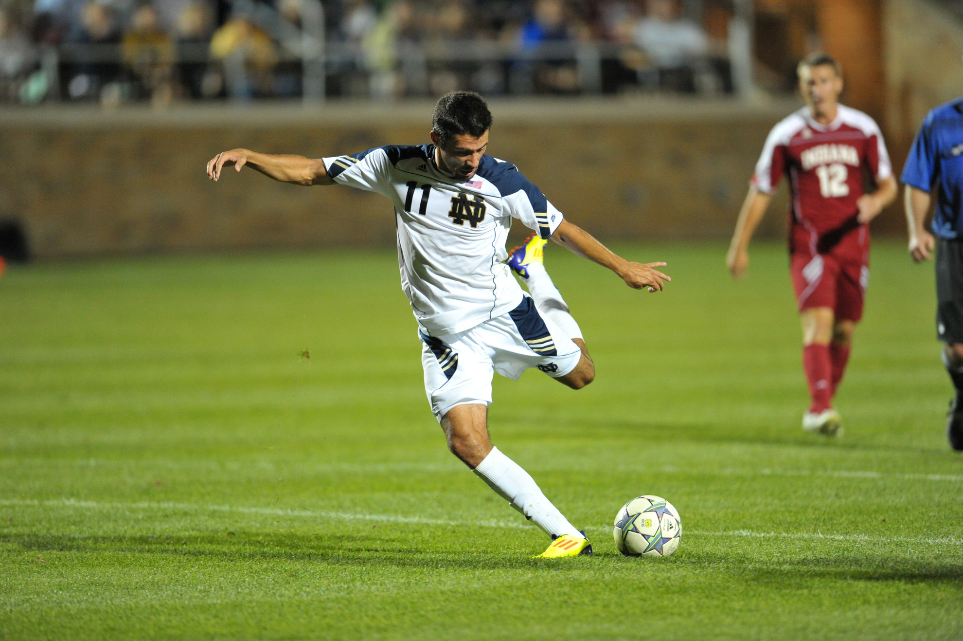 Irish Play Host To Villanova In BIG EAST First Round On Thursday Senior midfielder Adam Mena has a team-high five assists this season.