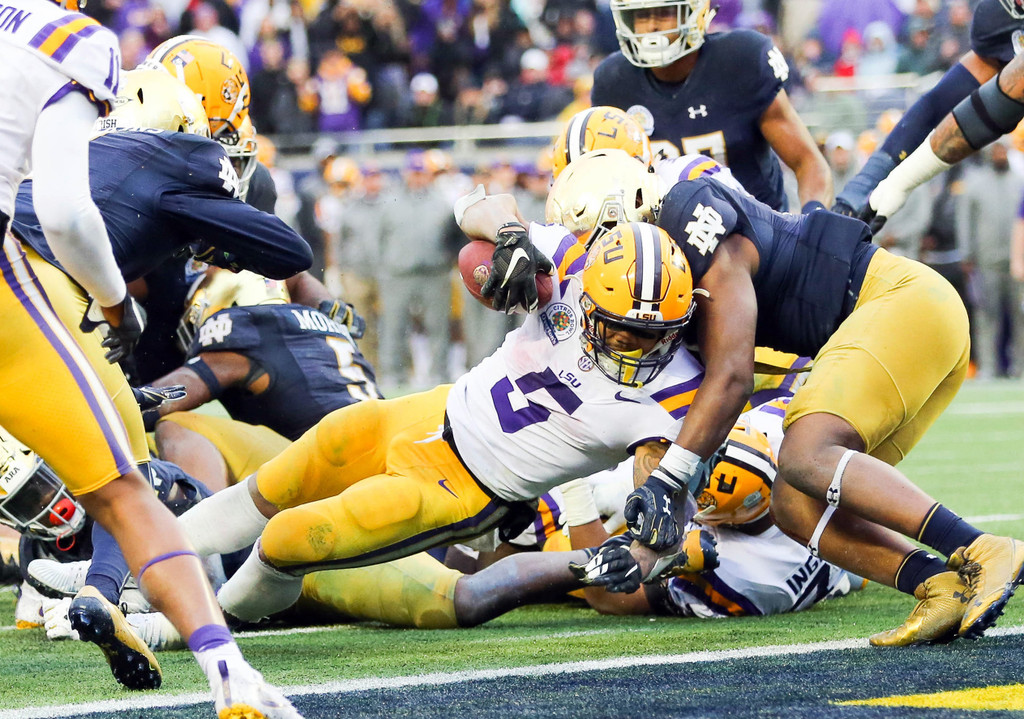 Notre Dame vs. LSU (USATSI)