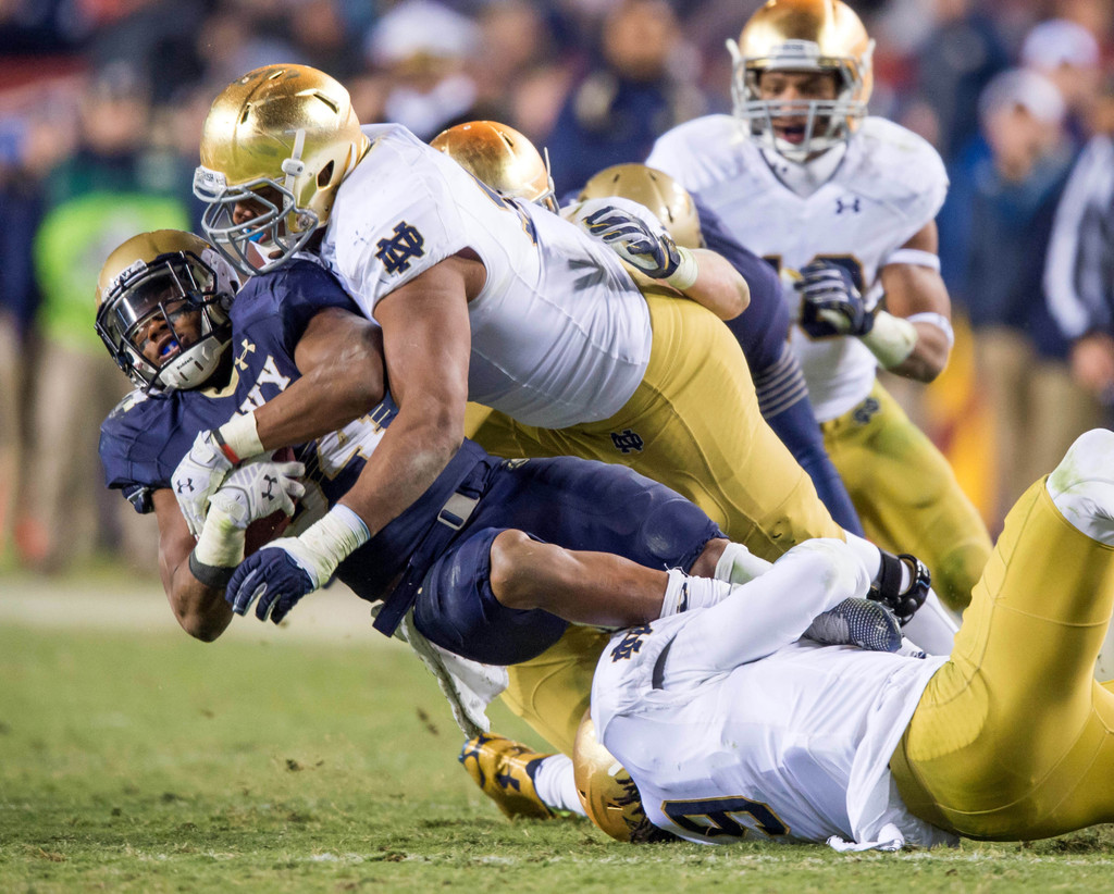 Notre Dame vs. Navy: The Recent Rivalry in Photos