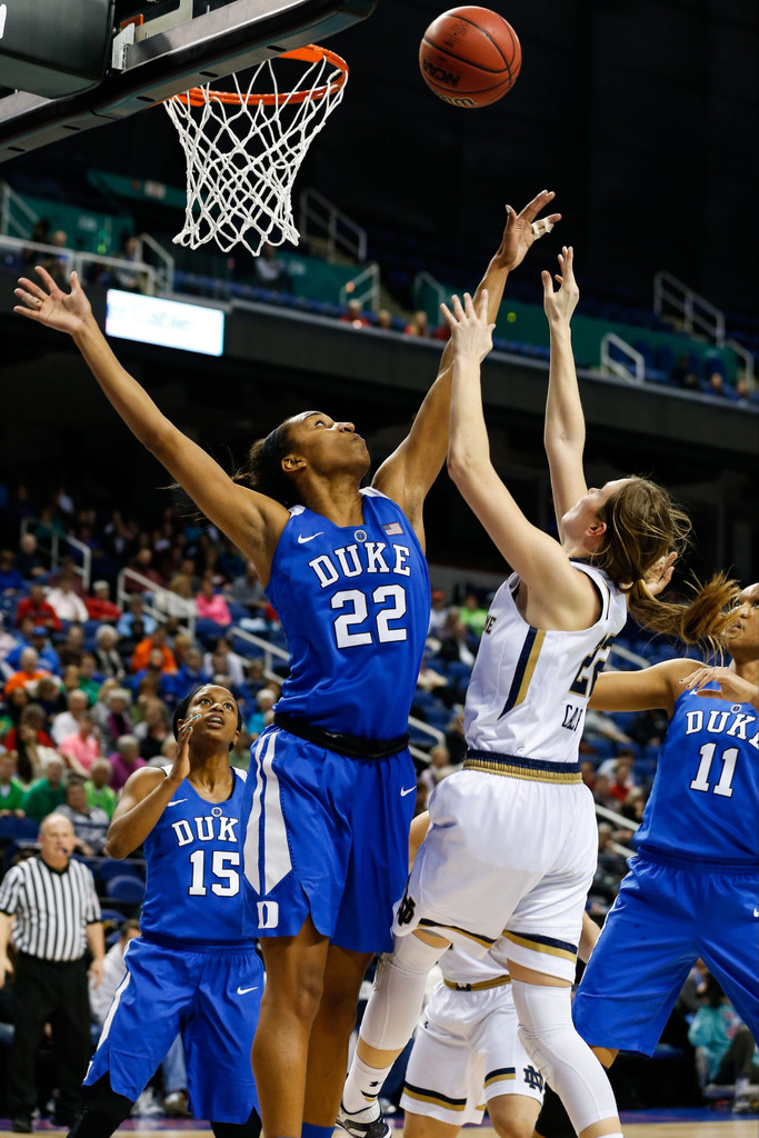 No. 2 Notre Dame, 83 vs. Duke, 54