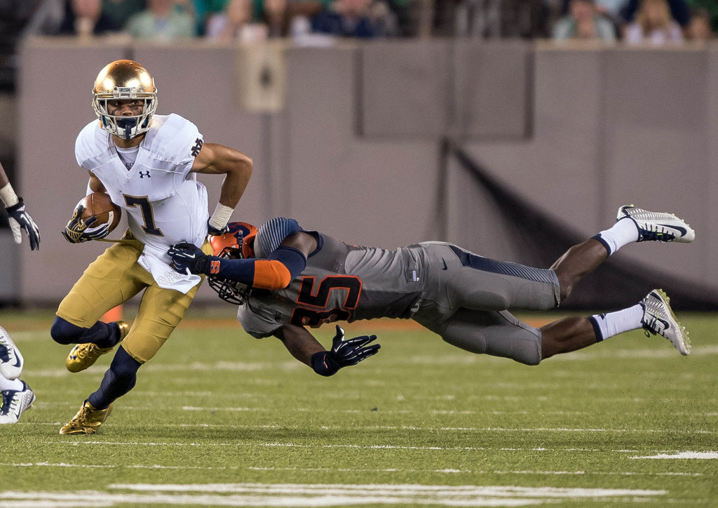 No. 8 Notre Dame vs. Syracuse (USA Today)