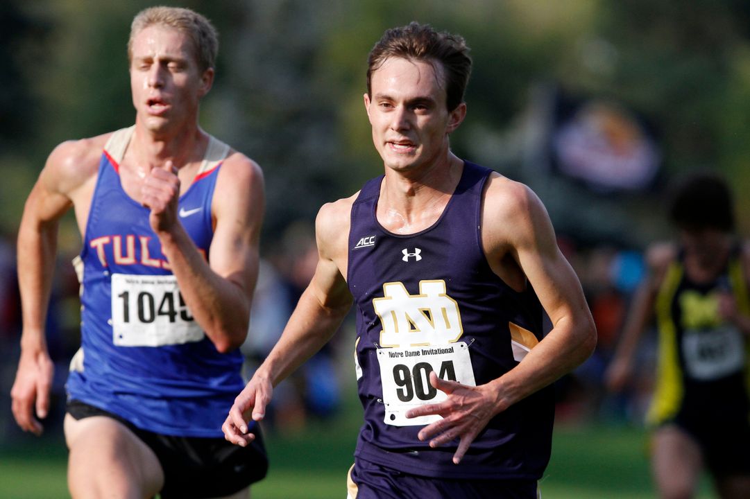 Michael Clevenger and the Irish men's cross country team are eyeing a top-six finish at Friday's ACC Championships.