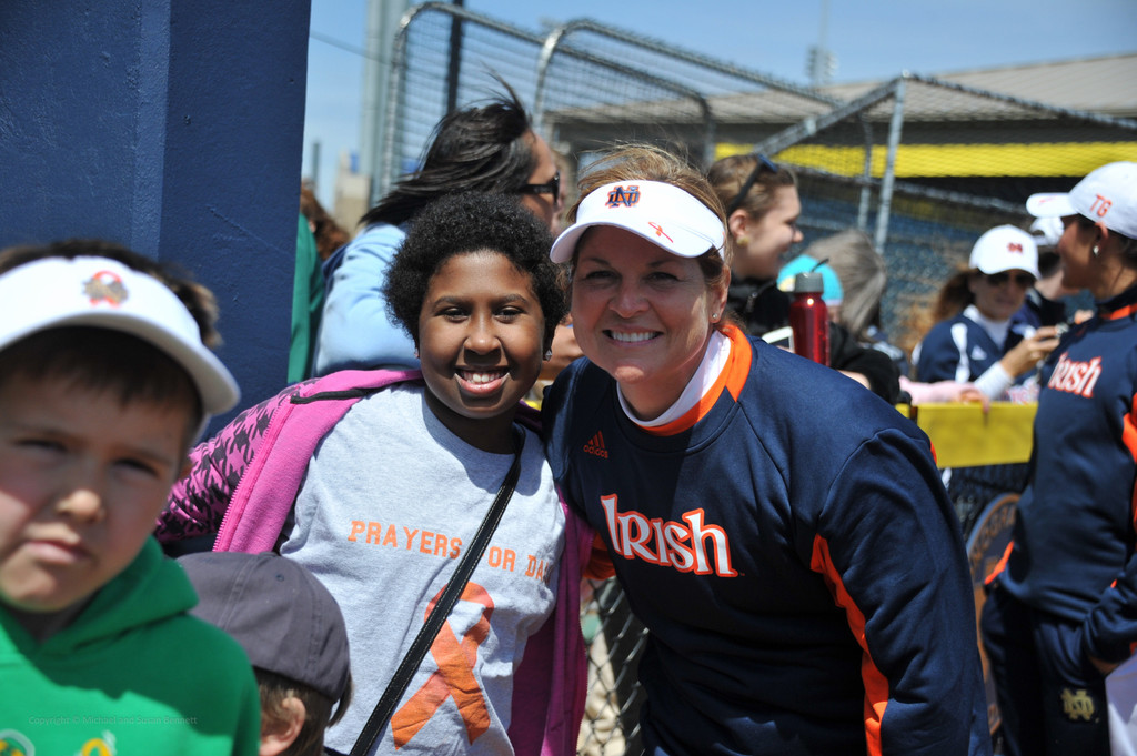 2014 Notre Dame Strikeout Cancer Doubleheader