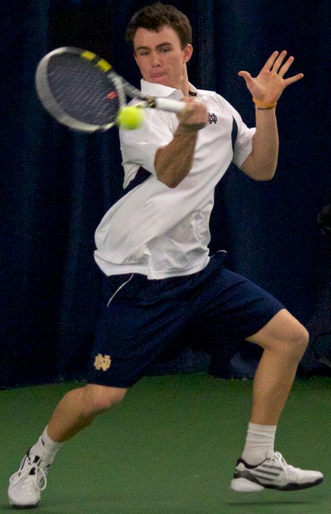 Sophomore Greg Andrews earned the first BIG EAST Men's Tennis weekly award of the season on Tuesday.