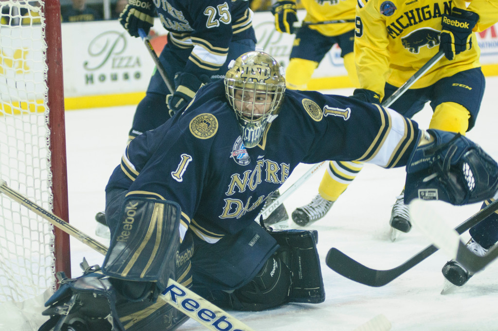 Notre Dame Men's Hockey vs Michigan 11-16-2012