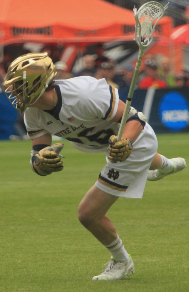 Notre Dame NCAA lacrosse vs. Albany (photos by Pete LaFleur)