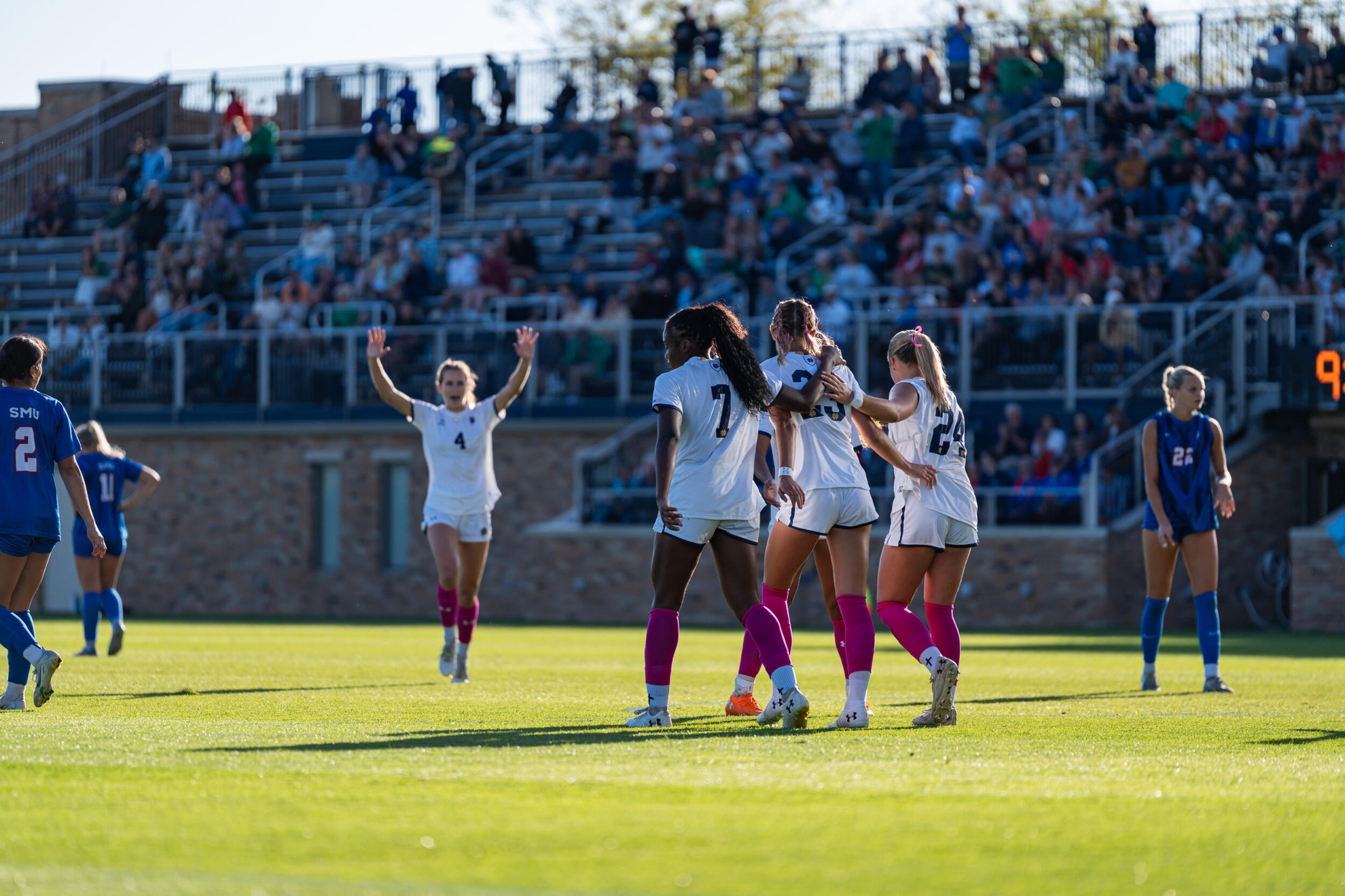 Irish Advance to 7-0 in ACC After Defeating SMU 3-0 Irish Advance to 7-0 in ACC After Defeating SMU 3-0