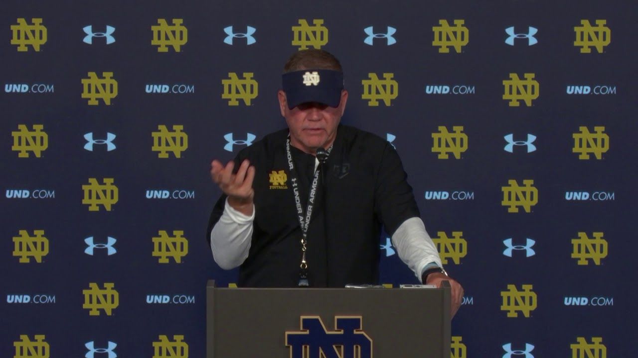 Brian Kelly Press Conference September 13th, 2018