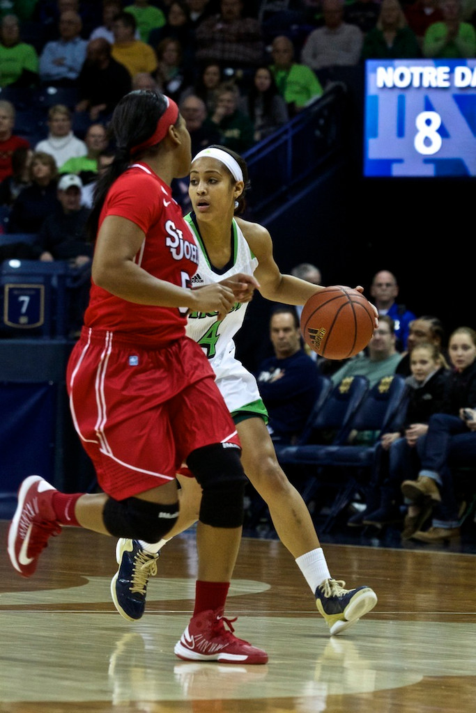 Women's Basketball vs St. Johns 1/20/13