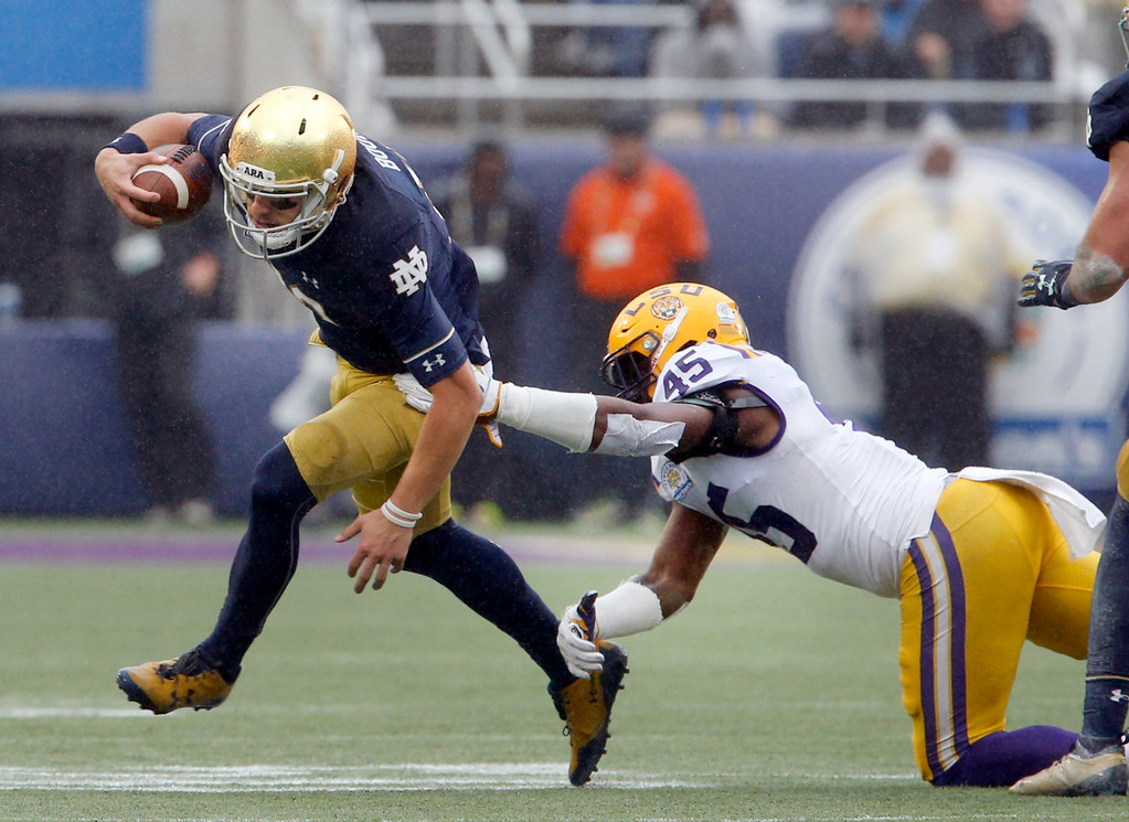 Notre Dame vs. LSU (USATSI)