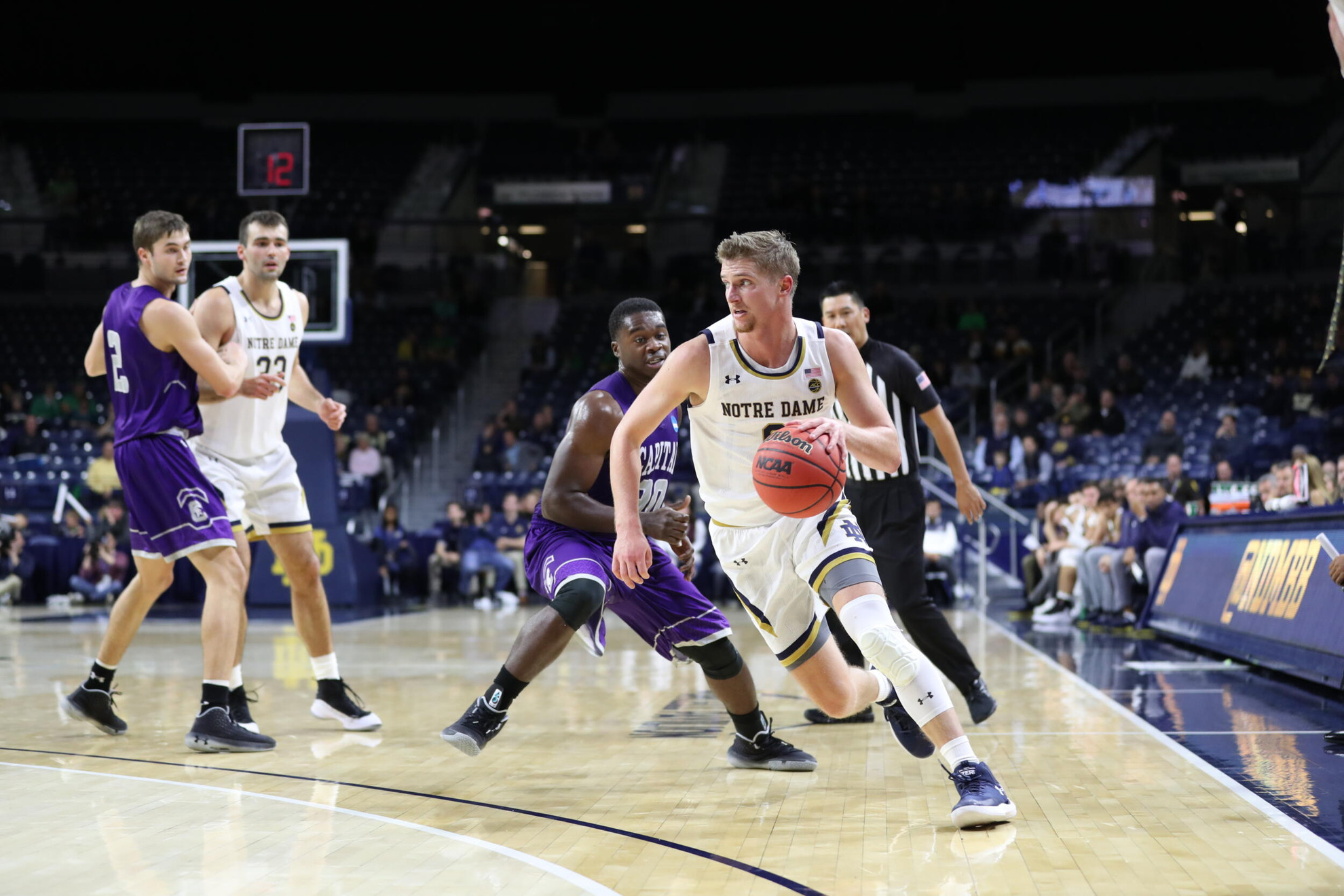 Irish Cruise By Crusaders 72-43 In Opening Exhibition Irish Cruise By Crusaders 72-43 In Opening Exhibition