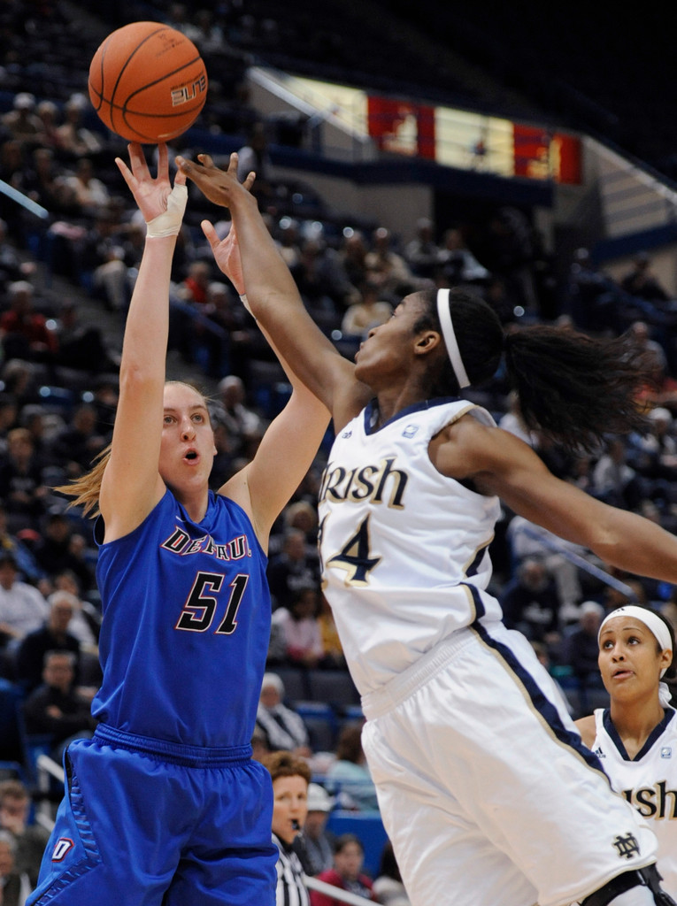 No. 3 Notre Dame Rolls Past No. RV/23 DePaul, 69-54 (AP)