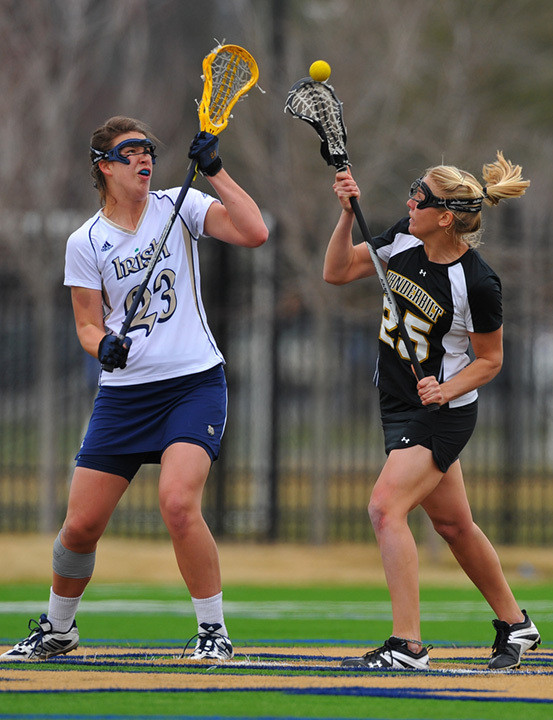 Irish Lose In Double Overtime To Cornell, 6-5 Senior Kailene Abt scored two goals in the 6-5 double overtime loss to Cornell.