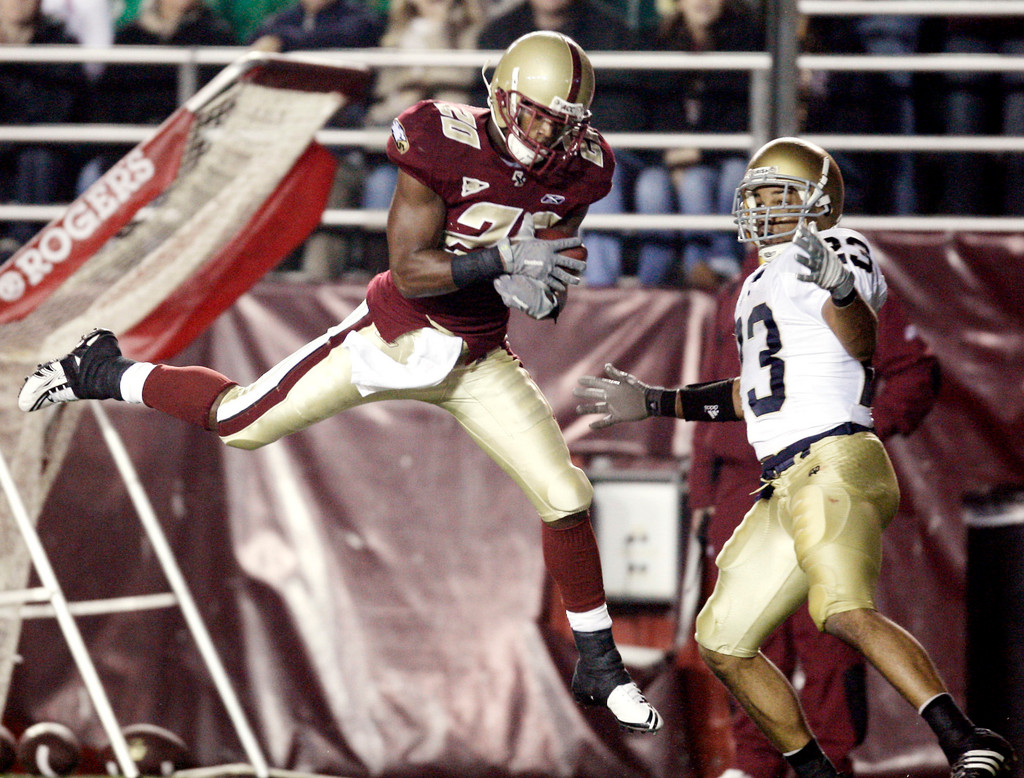 Notre Dame vs. Boston College, 11/08/08