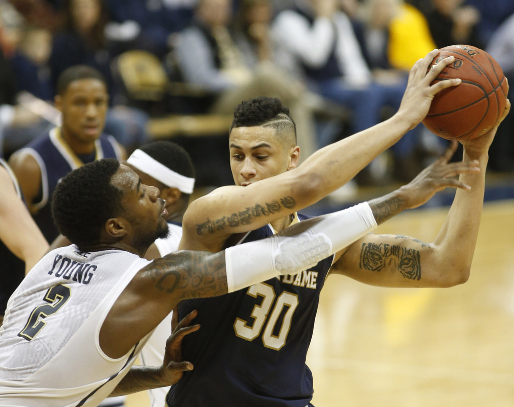 No. 8 Notre Dame at Pittsburgh