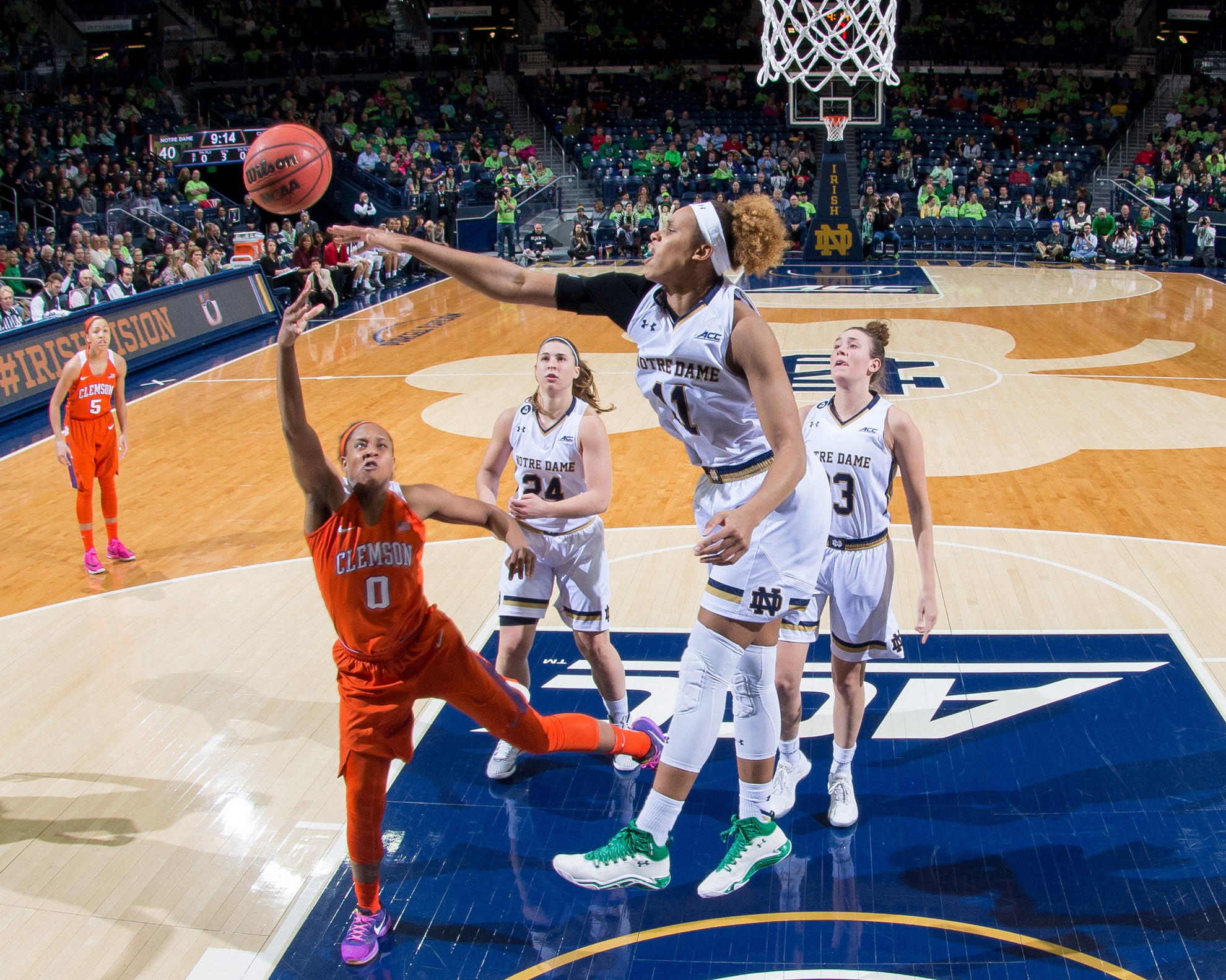 Irish Head to Clemson For Thursday ACC Contest Irish Head to Clemson For Thursday ACC Contest