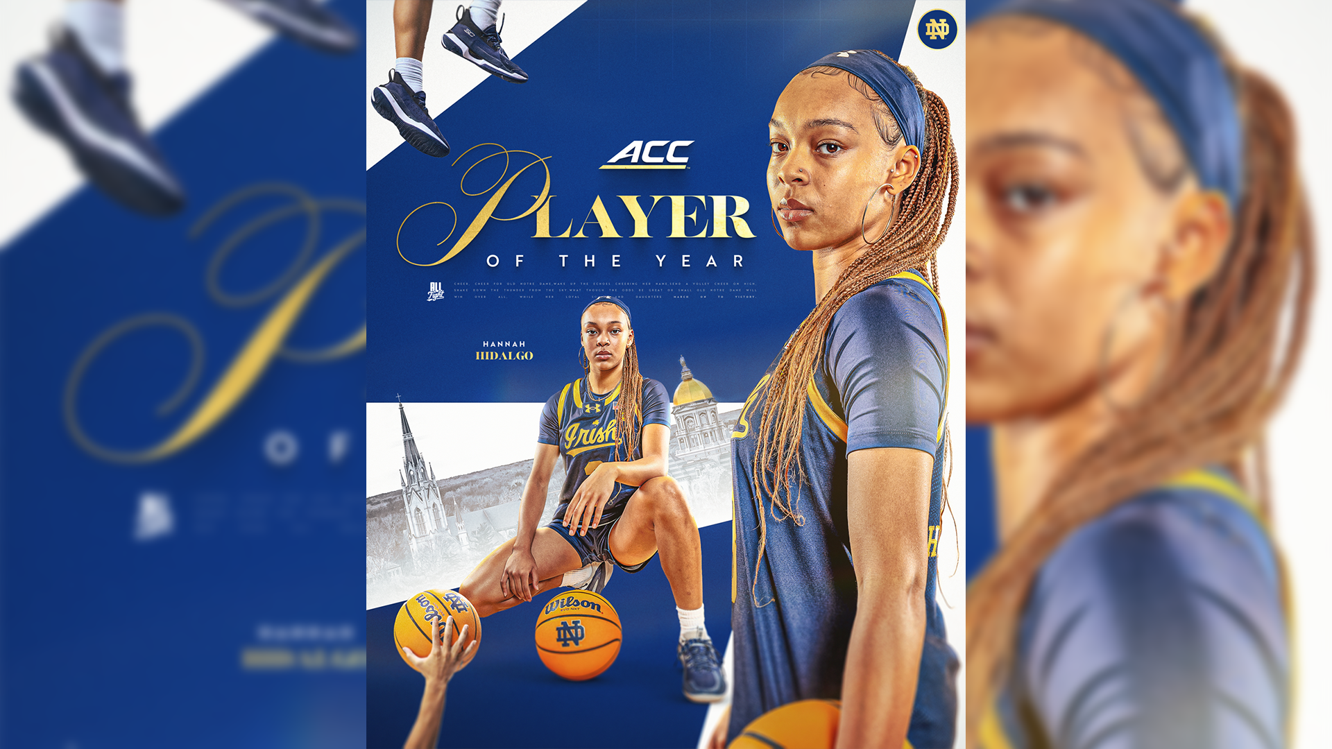 Hidalgo Named ACC Player and Defensive Player of the Year Hidalgo Named ACC Player and Defensive Player of the Year