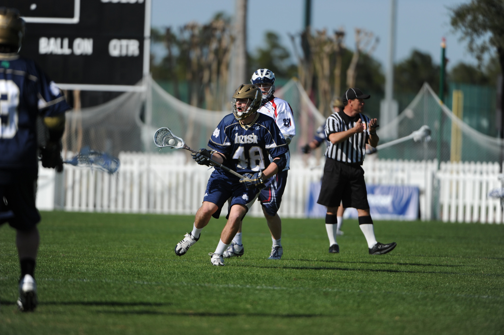 No. 3 Irish Close Regular Season On Friday At No. 12 North Carolina Freshman Liam O'Connor ranks 17th nationally in faceoff winning percentage (.561).
