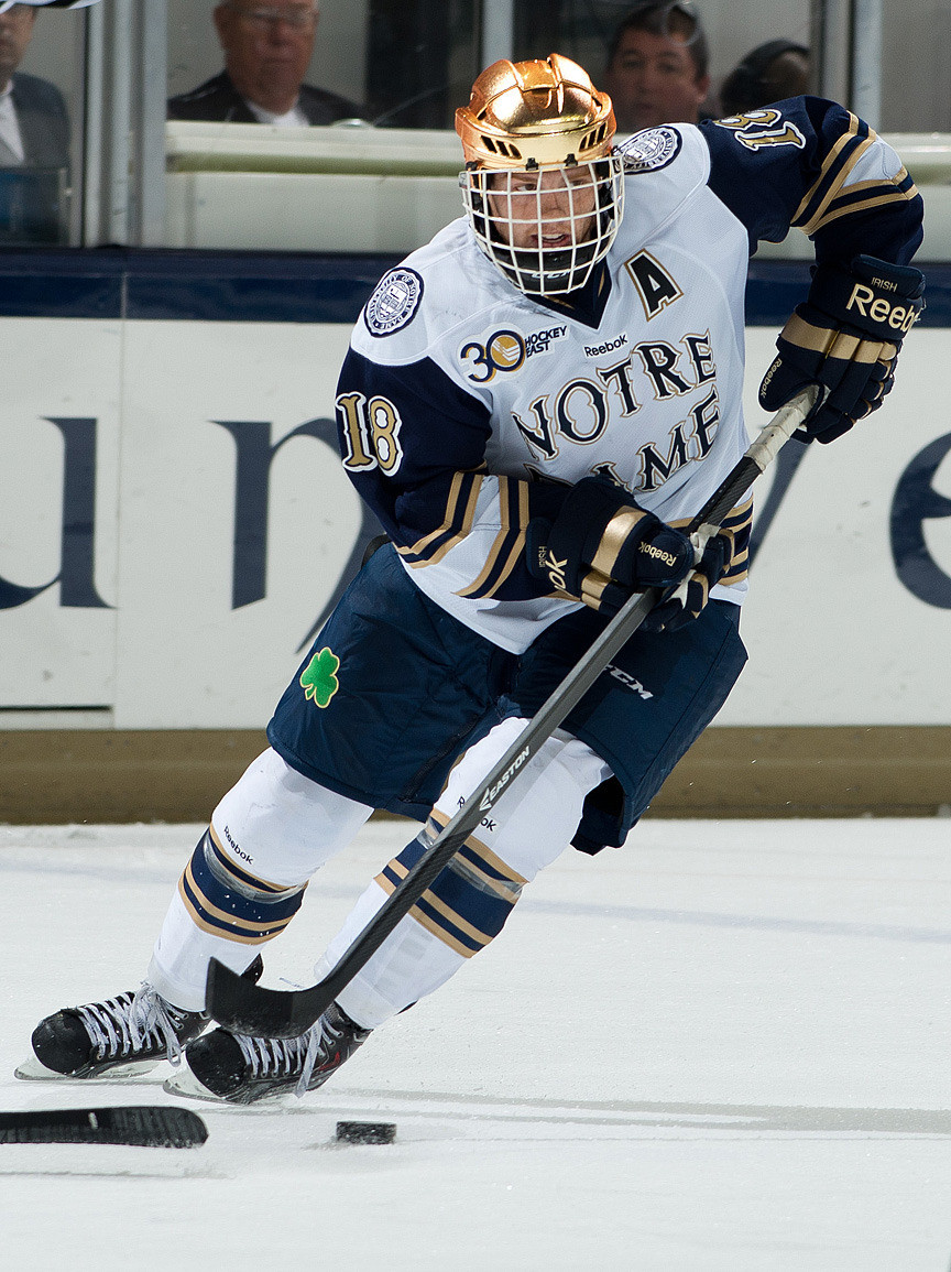 Irish Battle Merrimack To A 2-2 Tie T.J. Tynan set up Bryan Rust's power-play goal in the second period of the 3-1 loss at UMass.-Lowell.