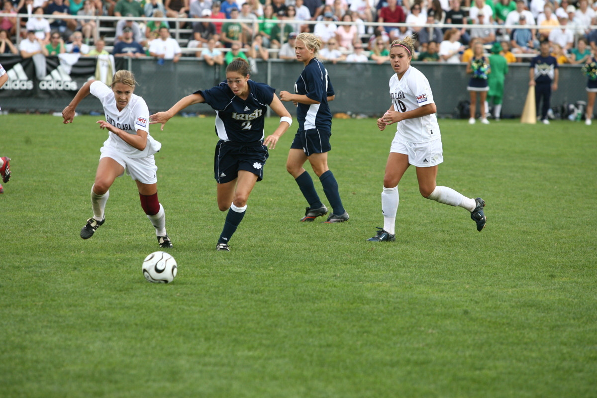 Kerri Hanks One Of Five ESPY Finalists For Best Female College Athlete Kerri Hanks ran away to a record-setting season in 2006 that saw her join former UNC great Mia Hamm as the only players to finish a season as the nation's leader in both goals (22) and assists (22). (photo by Marcus Snowden)