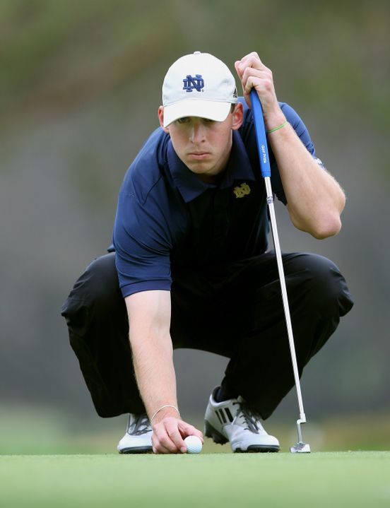 Senior Patrick Grahek led Irish golfers in the opening round of the Gopher Invitational after a one-over par 72.