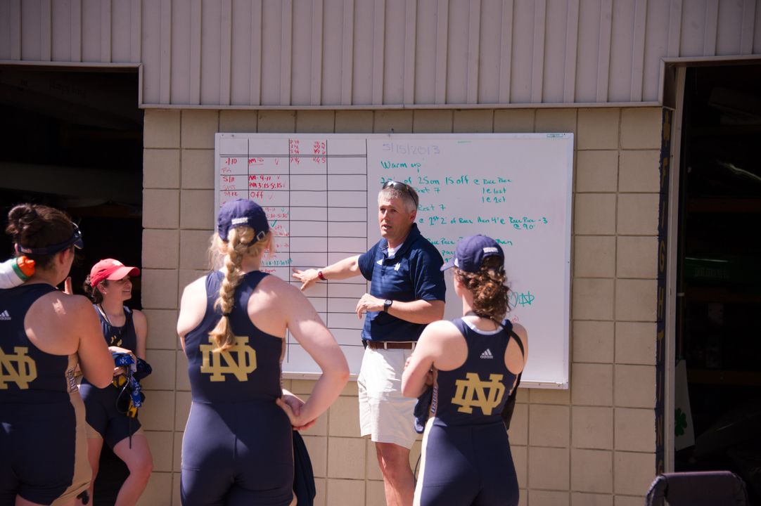 Notre Dame head coach Martin Stone and the No. 9 Irish posted strong finishes against a top national field over the weekend at the Lake Natoma Invitational